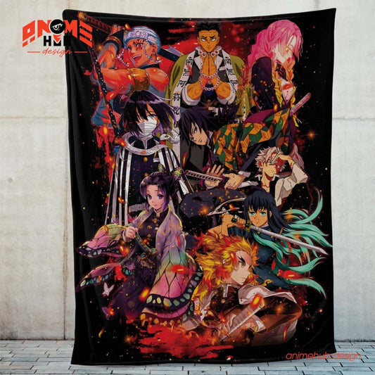 Demoon Slayerr 3 – Anime Blanket from ANIME HUB