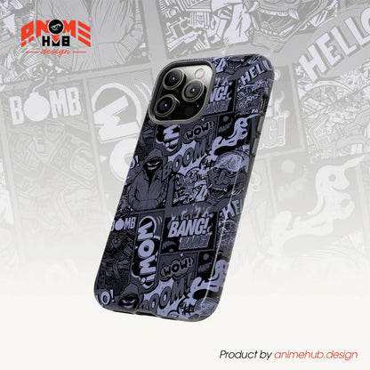 BOOM! BANG! WOW! 7 – Graffiti Street Style Phone Case ANIME HUB