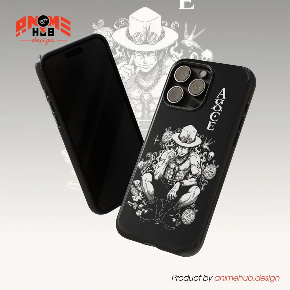 One Piecee Portgas D. Ace Phone Case – Anime Design ANIME HUB