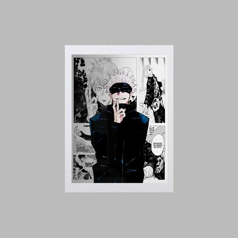 Jujutsu Kaisen Poster Set of 3 Wall Art, Anime Wall Art Prints, Anime Rare Art Prints, Jujutsu Kaisen Anime Poster, Manga Poster Gift