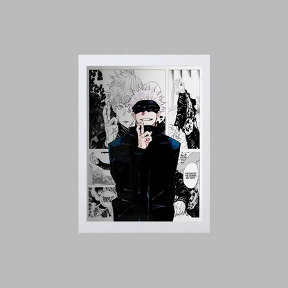 Jujutsu Kaisen Poster Set of 3 Wall Art, Anime Wall Art Prints, Anime Rare Art Prints, Jujutsu Kaisen Anime Poster, Manga Poster Gift