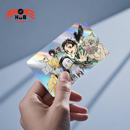 Demoon Slayerr 3 – Credit Card Skin Design Form ANIME HUB