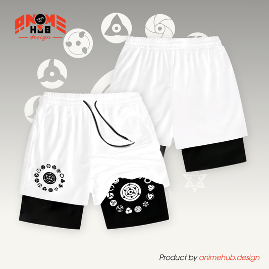Uzumaki - Pantalones cortos de Narutoo Streetwear ANIME HUB 