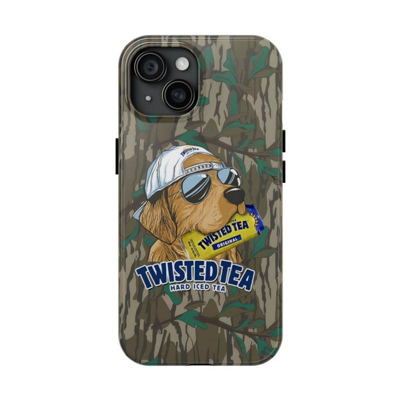 Twisted Tea 4 Hard Iced Tea Twisted Tea Golden Dog Hunting Camo Collection Phone Cases Phone Cover Hard Case Tough 2-piece Phone Case