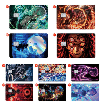 Demoon Slayerr 1  – Credit Card Skin Design Form ANIME HUB