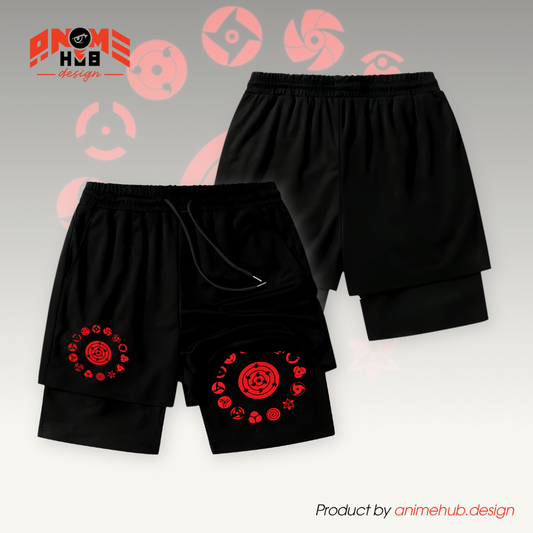 Uzumaki - Pantalones cortos de Narutoo Streetwear ANIME HUB 