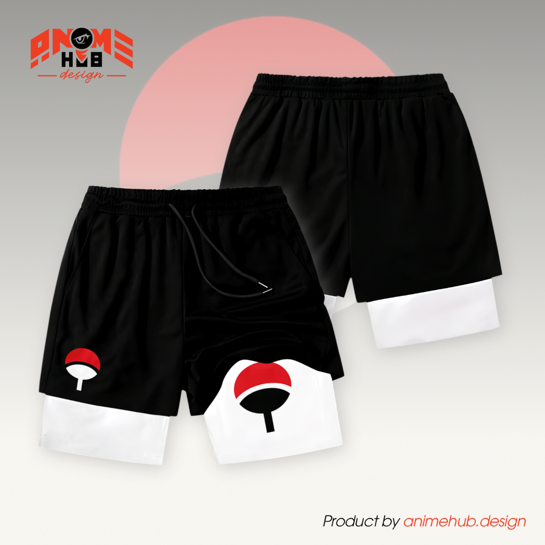 Uzumaki - Pantalones cortos de Narutoo Streetwear ANIME HUB 