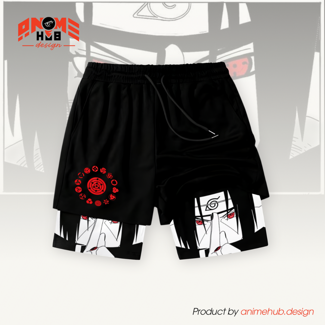 Uzumaki - Pantalones cortos de Narutoo Streetwear ANIME HUB 