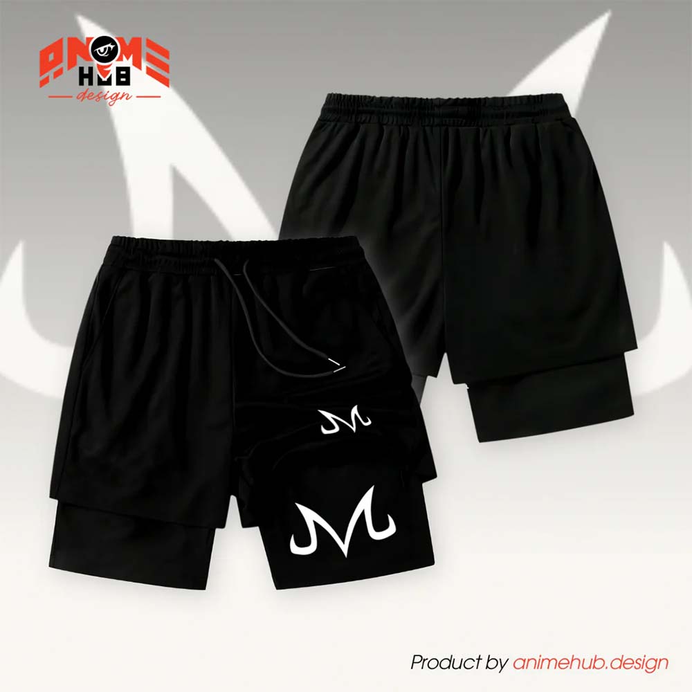 Pantalones cortos de calle de Majin Buu 4 de Dragon Ball ANIME HUB 