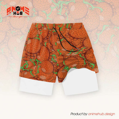 Anime Fruta del Diablo 13 – Pantalones cortos de Onepiecee ANIME HUB 