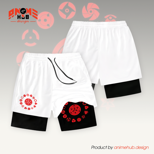 Uzumaki - Pantalones cortos de Narutoo Streetwear ANIME HUB 