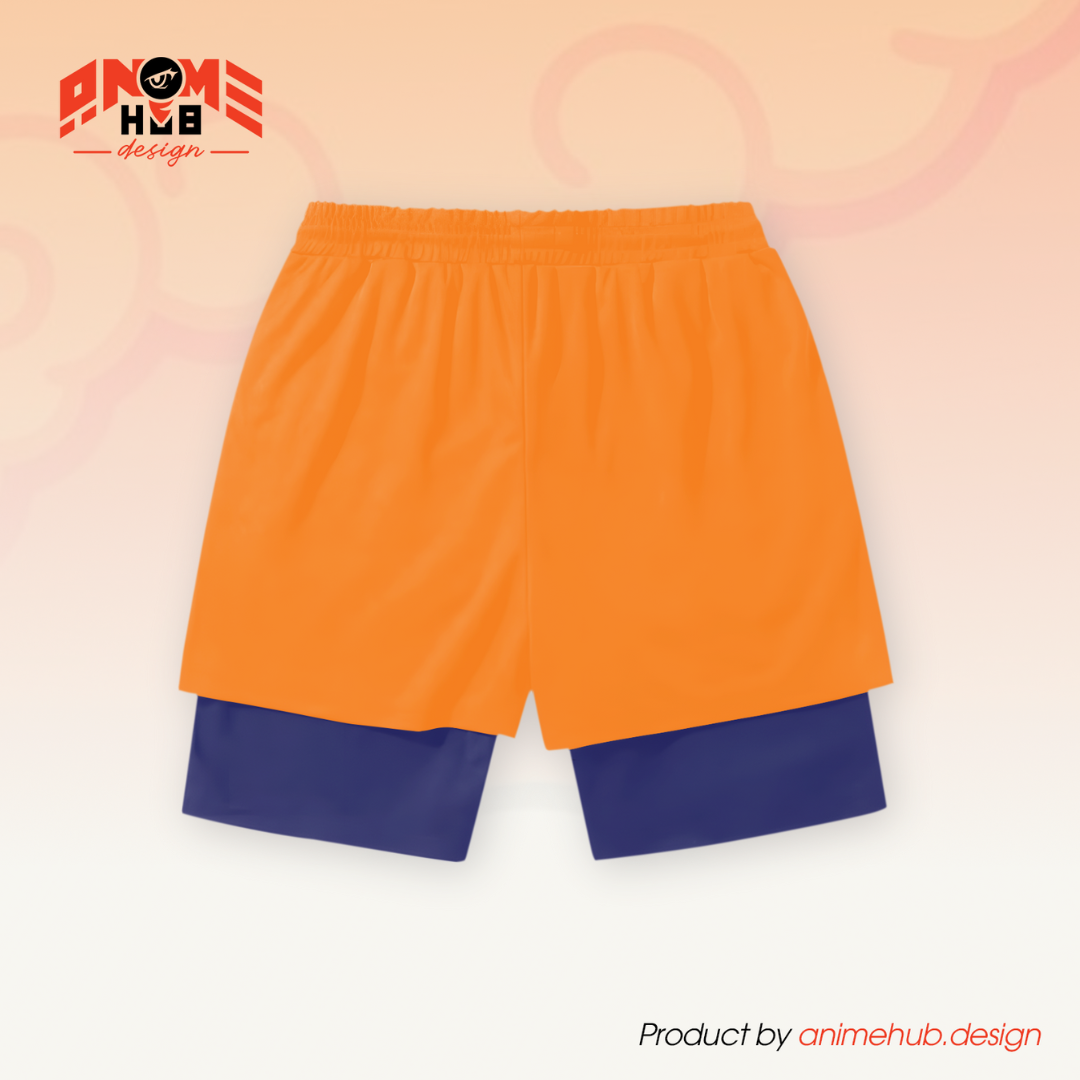 Songoku – Pantalones cortos de Dragon Ball Anime Hub