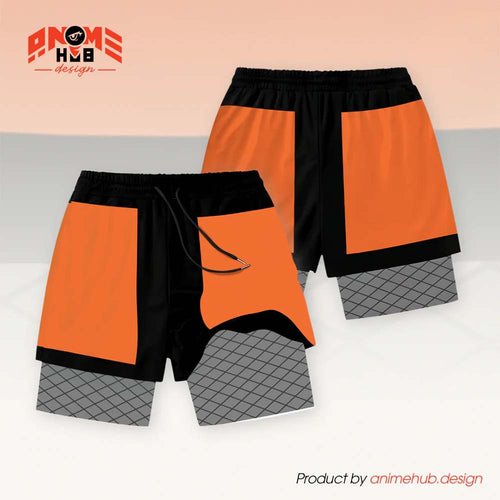Uzumaki - Pantalones cortos de Narutoo Streetwear ANIME HUB 