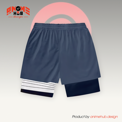 Uzumaki - Pantalones cortos de Narutoo Streetwear ANIME HUB 