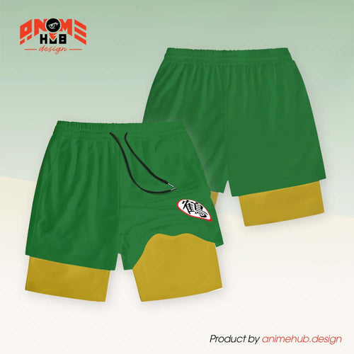 Anime 2-in-1 Shorts– Dragoon Ballz Streetwear Shorts ANIME HUB