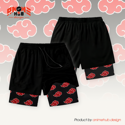 Uzumaki - Pantalones cortos de Narutoo Streetwear ANIME HUB 