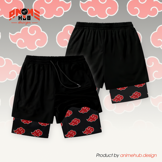 Uzumaki - Pantalones cortos de Narutoo Streetwear ANIME HUB 