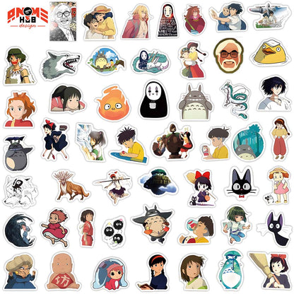 100pcs Studio Ghhibbli – Anime Stickers Collection from ANIME HUB