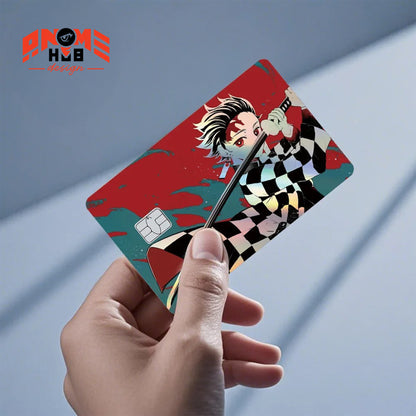 Demoon Slayerr 4 – Credit Card Skin Design Form ANIME HUB
