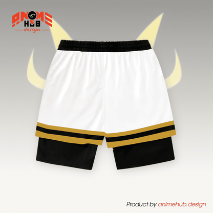 Pantalones cortos de calle de Majin Buu 2 – Dragon Ball ANIME HUB 