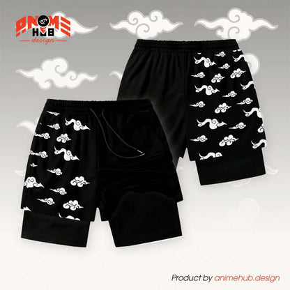 Uzumaki - Pantalones cortos de Narutoo Streetwear ANIME HUB 