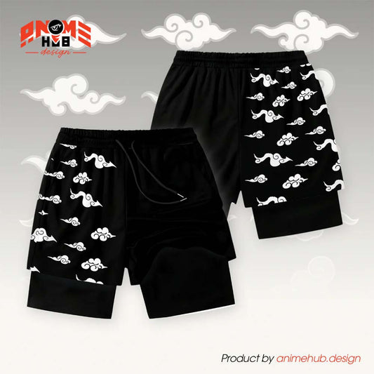 Uzumaki - Pantalones cortos de Narutoo Streetwear ANIME HUB 
