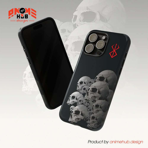 Berrserkk Manga Skull Phone Case – Dark Anime Design ANIME HUB