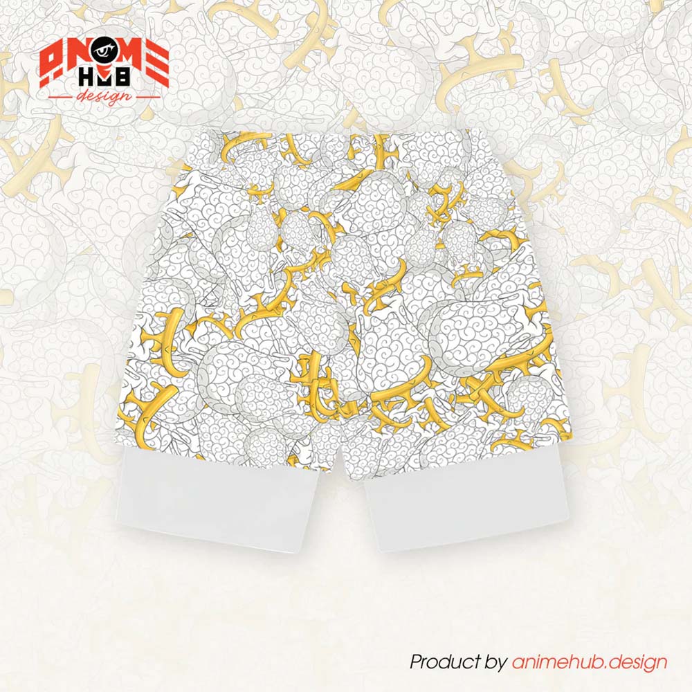 Anime Fruta del Diablo 19 – Pantalones cortos de Onepiecee ANIME HUB 