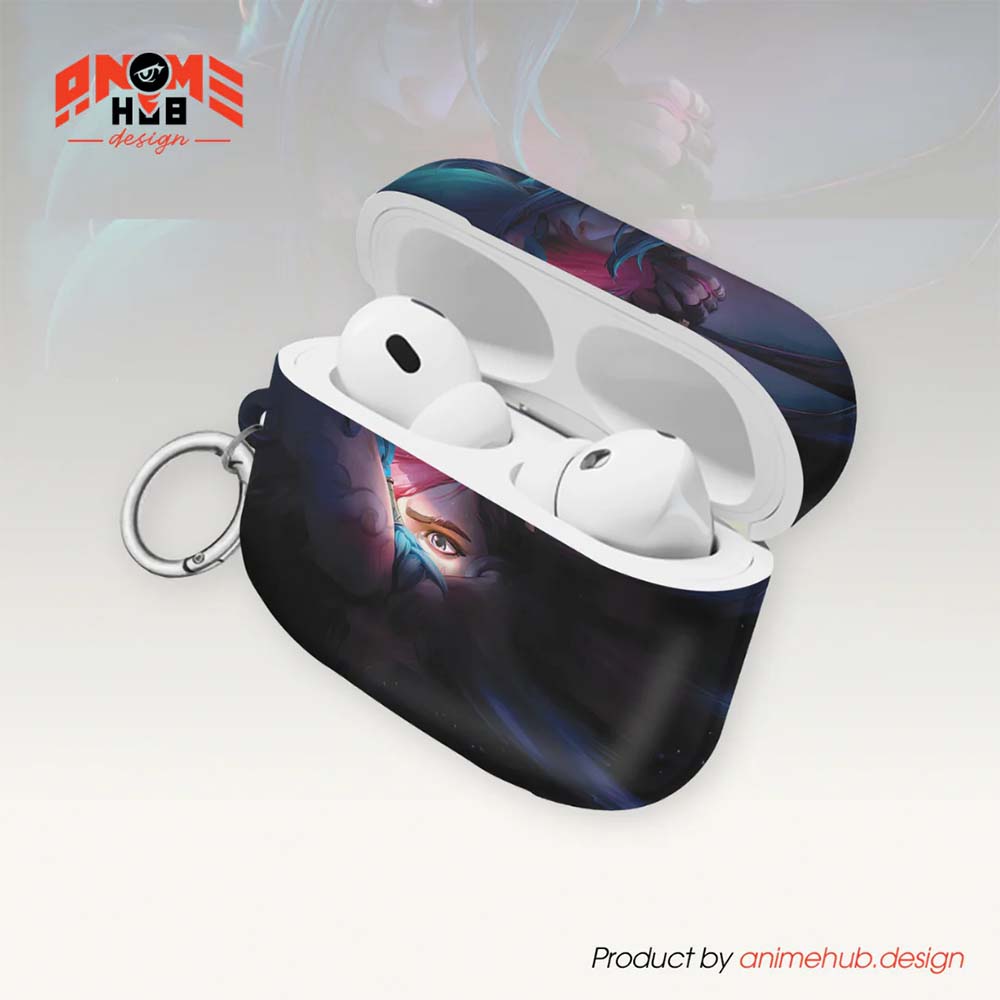 Jinx, Powder Arcane 4 – League of Legends AirPods Case ANIME HUB
