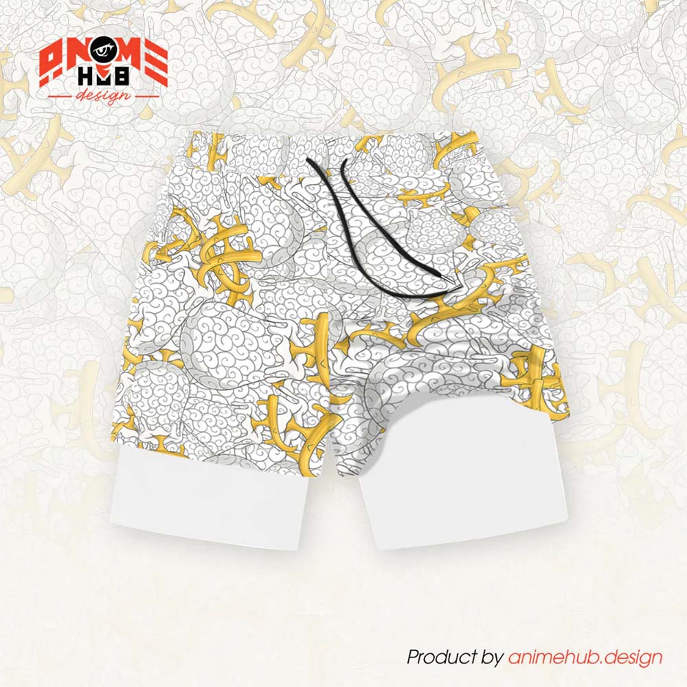 Anime Fruta del Diablo 19 – Pantalones cortos de Onepiecee ANIME HUB 