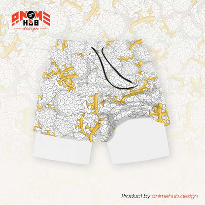 Anime Fruta del Diablo 19 – Pantalones cortos de Onepiecee ANIME HUB 