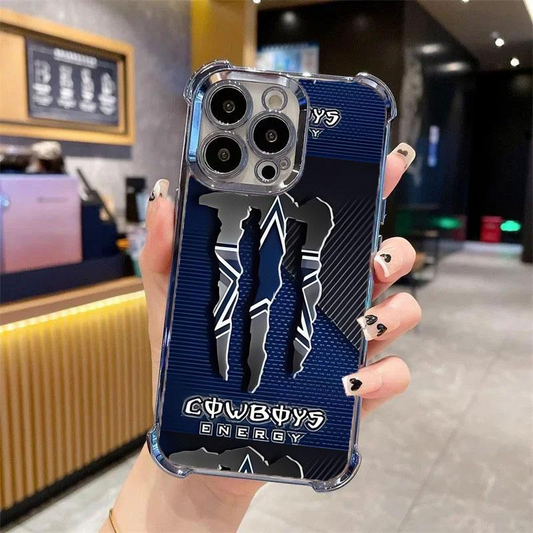 Navy Blue Monster Energy Edition For Iphone/Samsung Cushion Drop Protection Phone Case