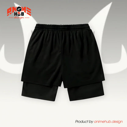 Pantalones cortos de calle de Majin Buu 4 de Dragon Ball ANIME HUB 