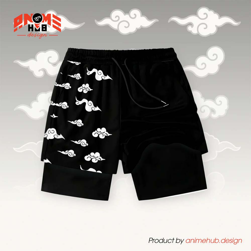 Uzumaki - Pantalones cortos de Narutoo Streetwear ANIME HUB 