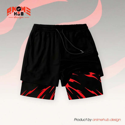 Uzumaki - Pantalones cortos de Narutoo Streetwear ANIME HUB 