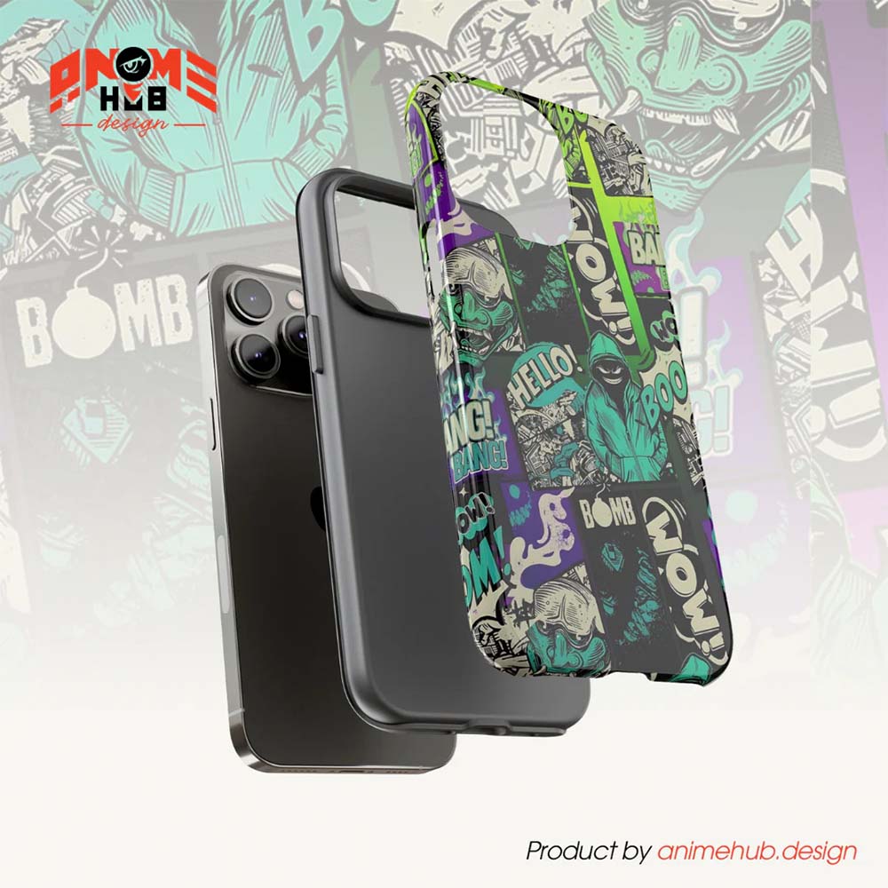 BOOM! BANG! WOW! 2 – Graffiti Street Style Phone Case ANIME HUB