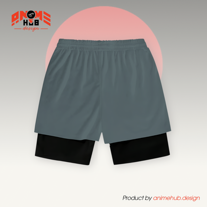 Uzumaki - Pantalones cortos de Narutoo Streetwear ANIME HUB 