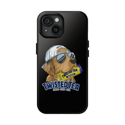 Twisted Tea 8 Hard Iced Tea Twisted Tea Golden Dog Hunting Camo Collection Phone Cases Phone Cover Hard Case Tough 2-piece Phone Case