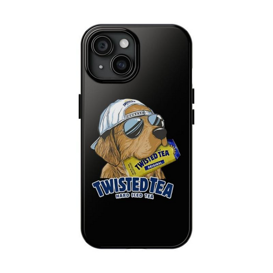 Twisted Tea 8 Hard Iced Tea Twisted Tea Golden Dog Hunting Camo Collection Phone Cases Phone Cover Hard Case Tough 2-piece Phone Case