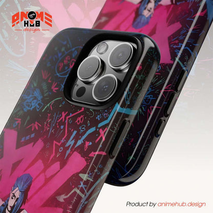 Jinx, Powder Arcane – League of Legends Phone Case ANIME HUB