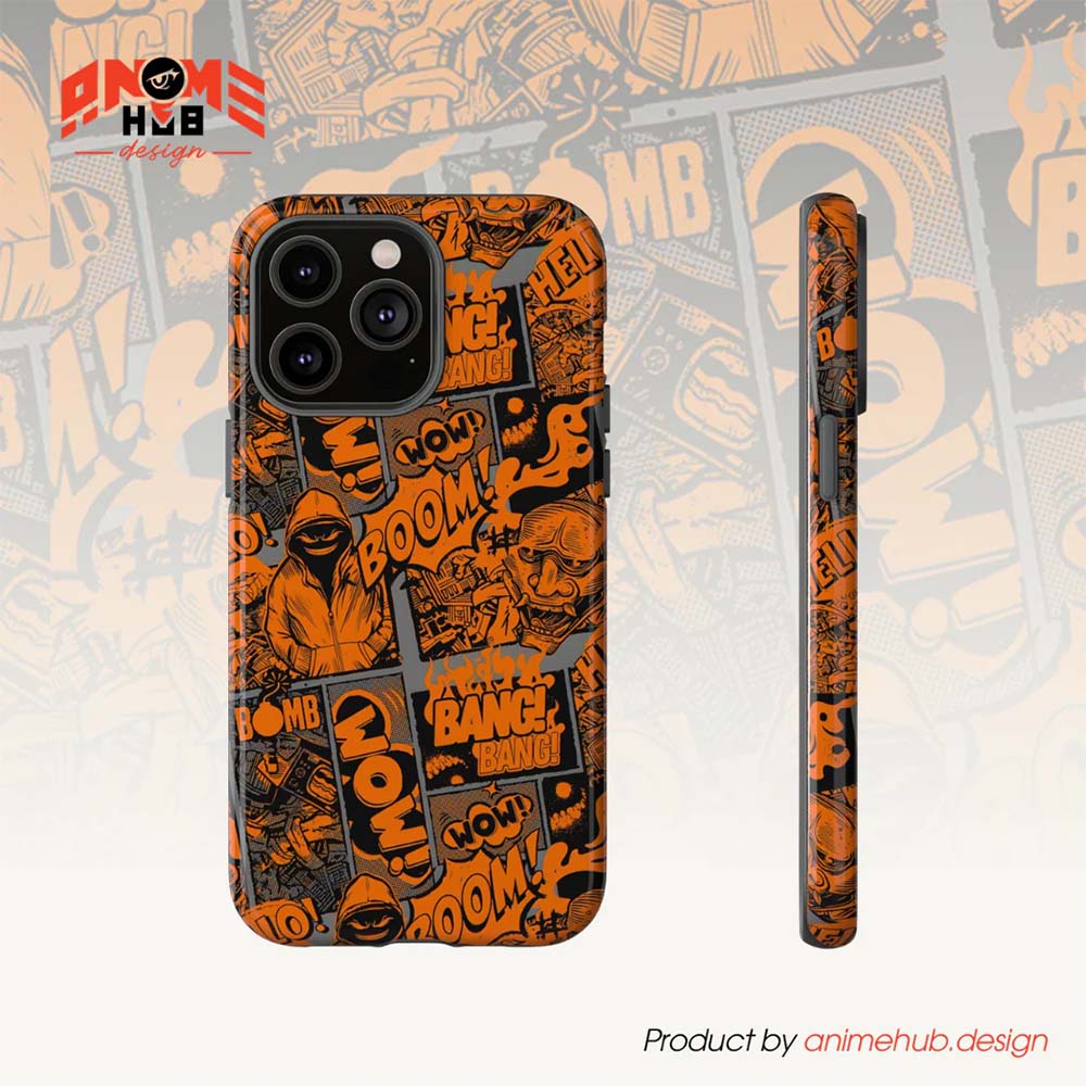 BOOM! BANG! WOW! 4 – Graffiti Street Style Phone Case ANIME HUB