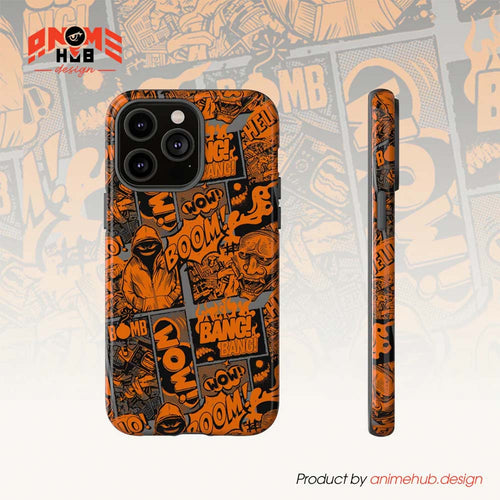 BOOM! BANG! WOW! 4 – Graffiti Street Style Phone Case ANIME HUB