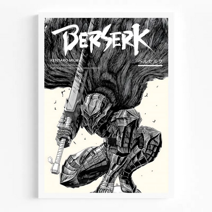 Póster de Griffith del anime Berserk | Arte mural de Berserk | Póster de Berserk | Impresión decorativa de alta calidad