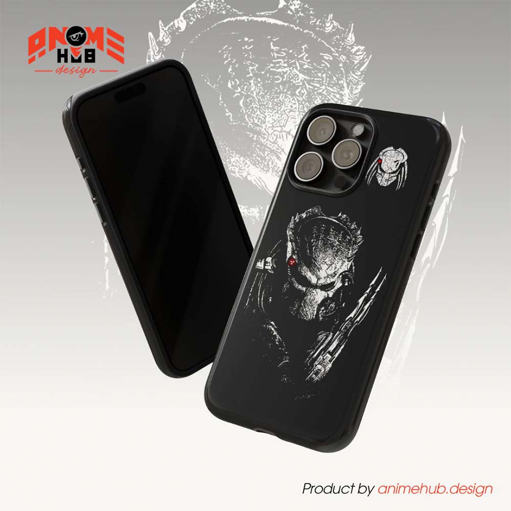 Predatorr iPhone Case – Alien Hunter Sci-Fi Inspired Design ANIME HUB
