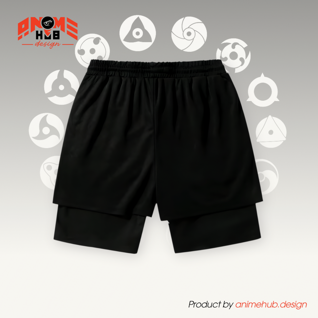 Uzumaki - Pantalones cortos de Narutoo Streetwear ANIME HUB 