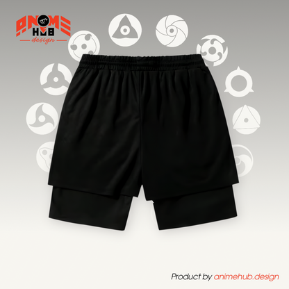Uzumaki - Pantalones cortos de Narutoo Streetwear ANIME HUB 