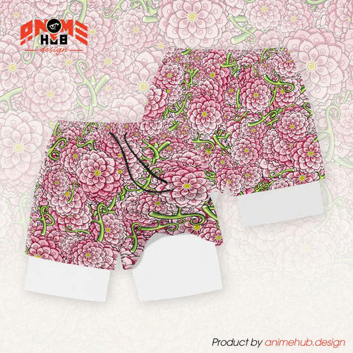 Anime Devil Fruit 8 – Onepiecee Streetwear Shorts ANIME HUB