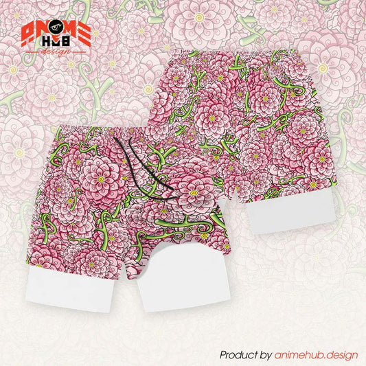 Anime Devil Fruit 8 – Onepiecee Streetwear Shorts ANIME HUB