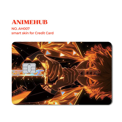 Demoon Slayerr – Credit Card Skin Design Form ANIME HUB