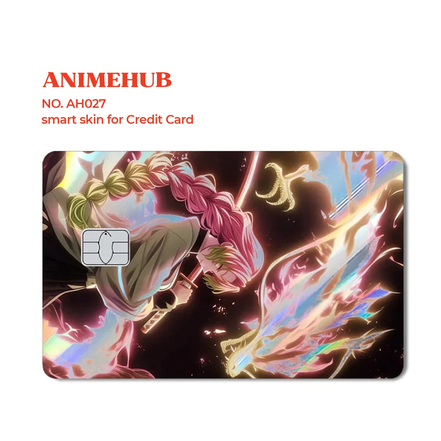 Demoon Slayerr 1  – Credit Card Skin Design Form ANIME HUB